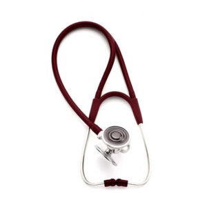 WELCH ALLYN STETHOSCOPE HARVEY DLX TRIPLE BORDEAUX "WEL018