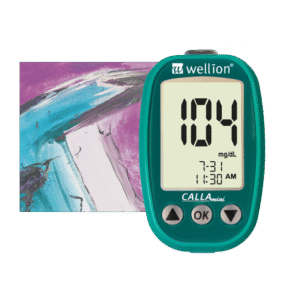 WELLION GLUCOMETRE WELLION CALLA MINI set complet - Noir "WELL903MFR