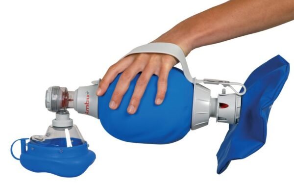INSUFFLATEUR AMBU MARK IV AVEC MASQUE T5 ET RESERVOIR 02 304002000