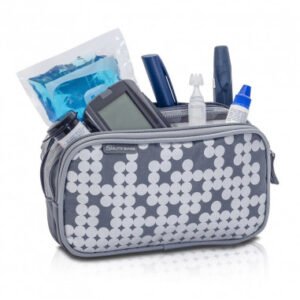 DIA - TROUSSE ISOTHERME POUR TRANSP. INSULINE & ACCESSOIRES DIABETE - SILVER EB14007