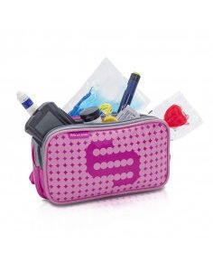 DIA - TROUSSE ISOTHERME POUR TRANSP. INSULINE & ACCESSOIRES DIABETE - ROSE EB14008