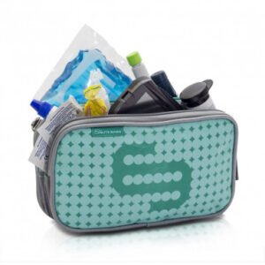 DIA - TROUSSE ISOTHERME POUR TRANSP. INSULINE & ACCESSOIRES DIABETE - VERT EB14009
