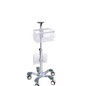 EDAN-STAND A ROULETTES AVEC PANIER SUPERIEUR POUR MONITEUR EDAN M3A59808