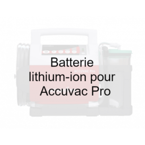 Batterie lithium-ion pour ACCUVAC Pro et Lite WM11603